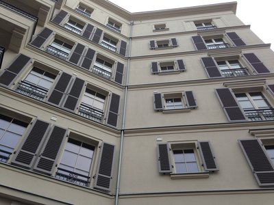 Fensterladen-Beispiel Wohnhaus